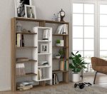 Ample - Walnut, White – Полица за книги - Image 2