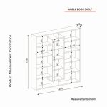 Ample - Birch, Wenge – Полица за книги - Image 7