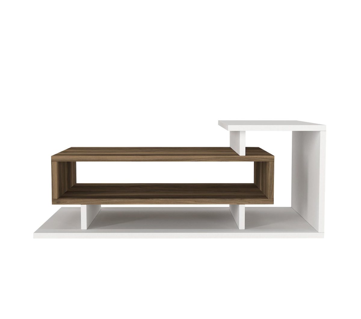 Spring - White, Walnut – Маса за кафе - Image 10