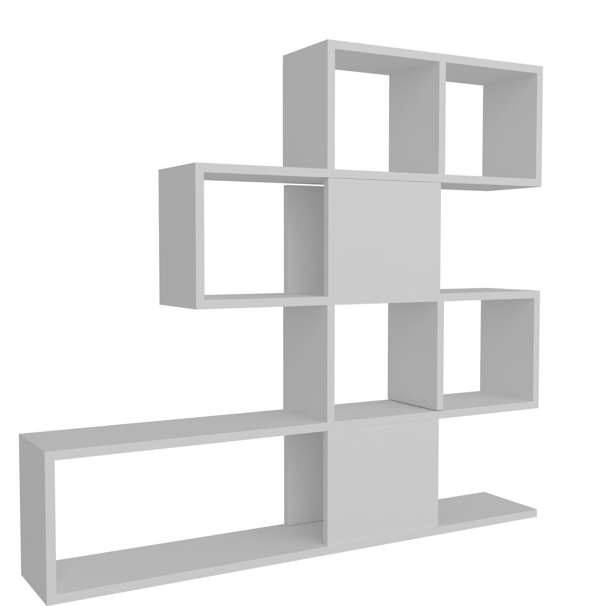 Karlin - White – Полица за книги - Image 4