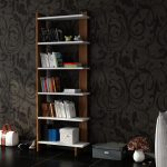 Order - White, Walnut – Полица за книги