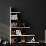 Reward - White, Walnut – Полица за книги