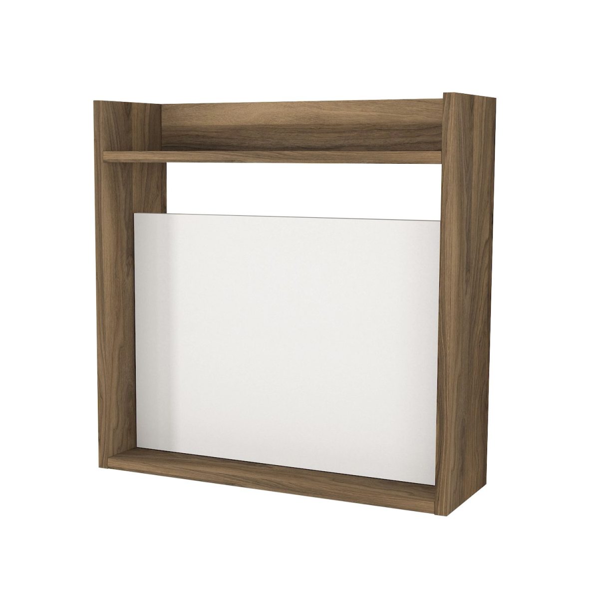 Laptop - White, Walnut – Канцелариско биро - Image 7