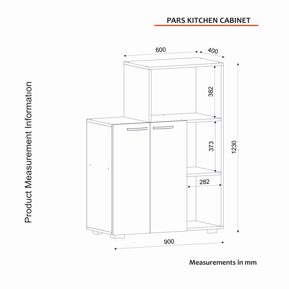 Pars - White – Кујнски кабинет - Image 13