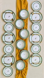 Love Bird 24 YT - Green – Сет за вечера (24 парчиња)