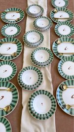 Love Bird 24 YT - Green – Сет за вечера (24 парчиња) - Image 3