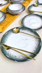 Albertus 24YT - White, Anthracite – Сет за вечера (24 парчиња) - Image 4