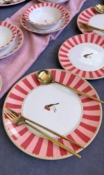 Love Bird 24YT - Pink – Сет за вечера (24 парчиња) - Image 4