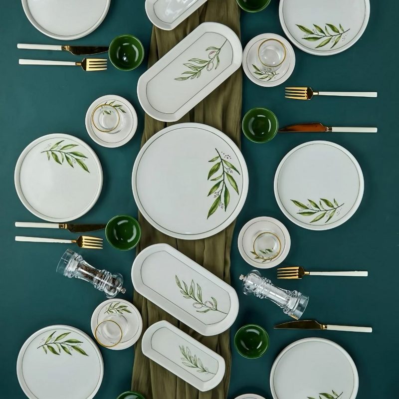 Botanic 23KH - Green – Комплет за појадок (23 парчиња)