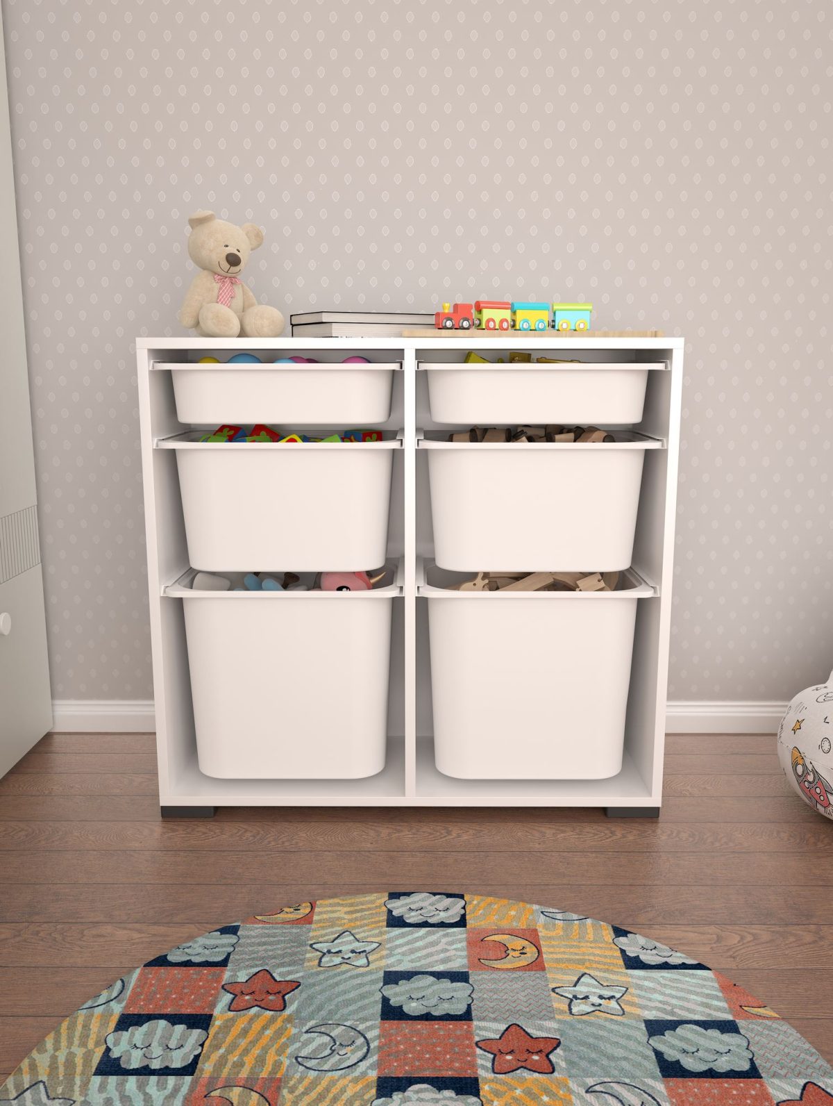 Carla - White – Повеќе наменска комода - Image 2