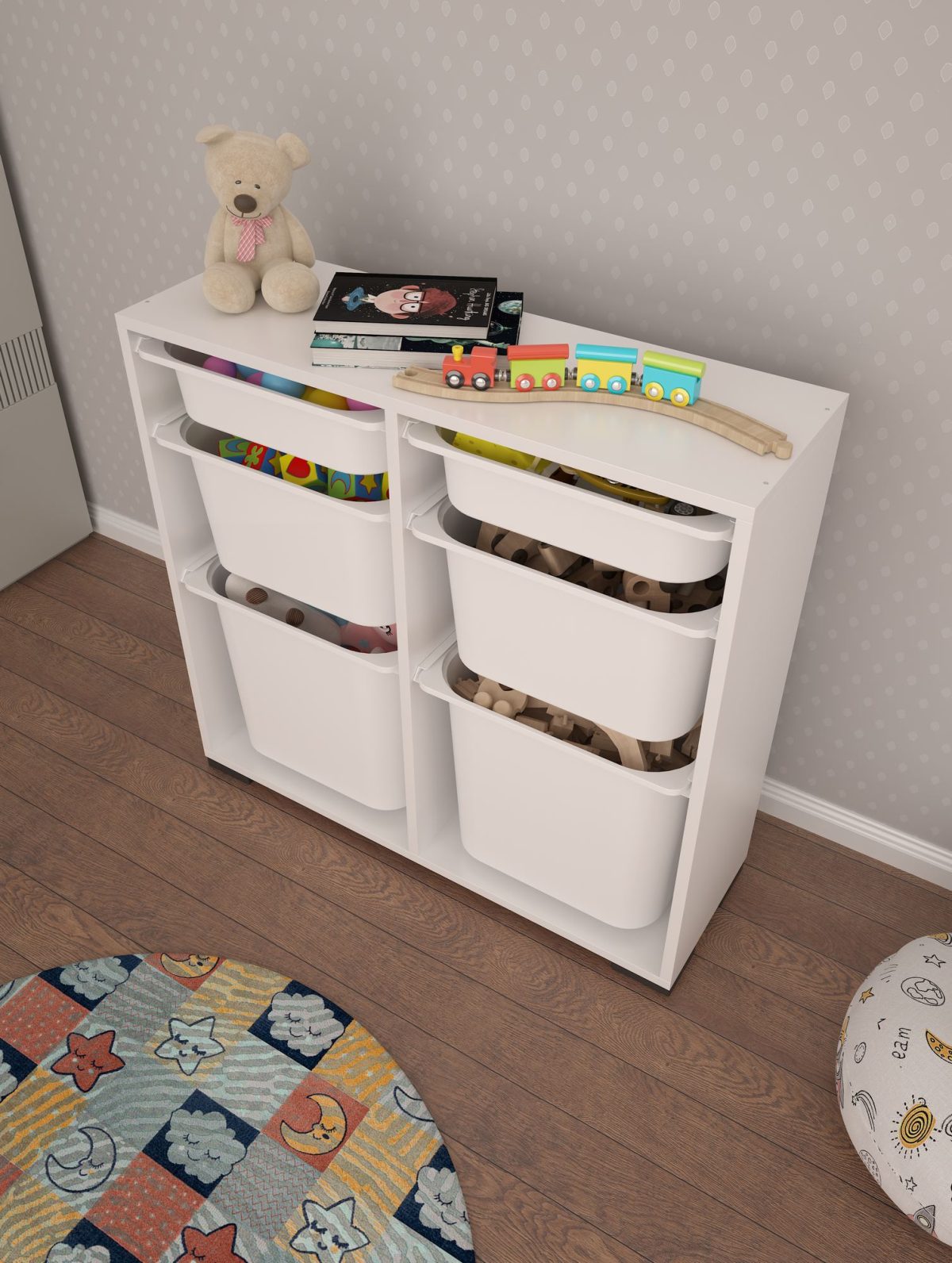 Carla - White – Повеќе наменска комода - Image 4