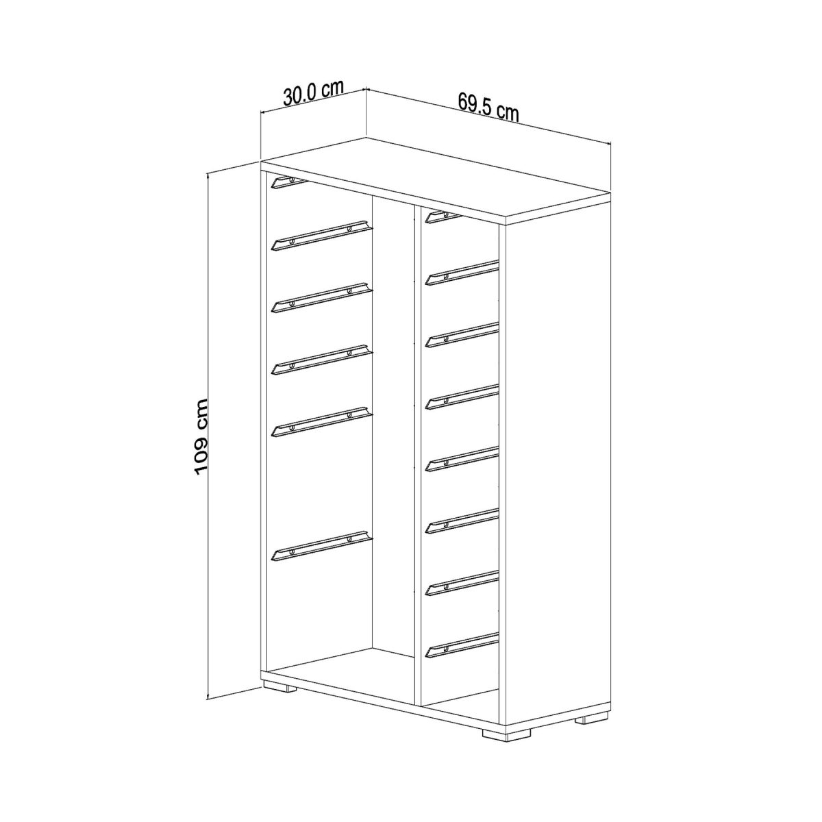 Rine 2D4K8U - White – Повеќе наменска комода - Image 7