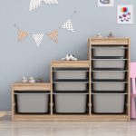 Swiss - Sonomo, Grey – Повеќе наменска комода