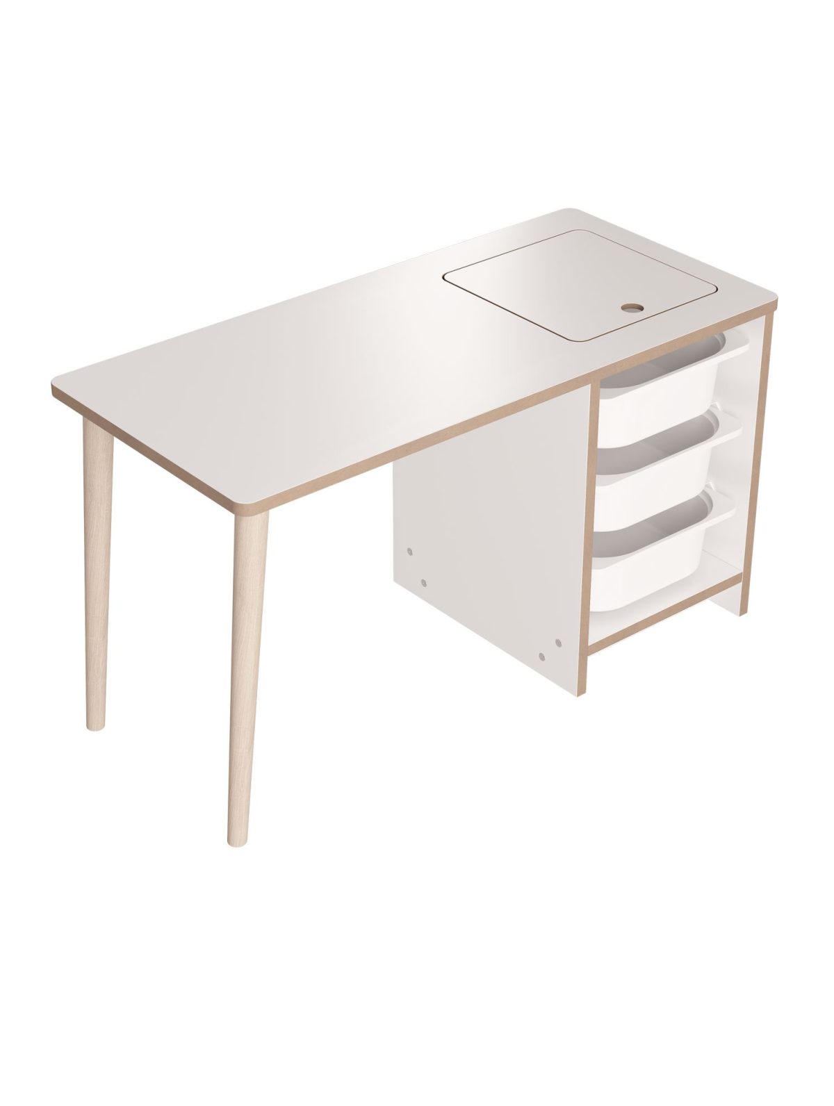 Soho - White – Комплет детска маса - Image 7