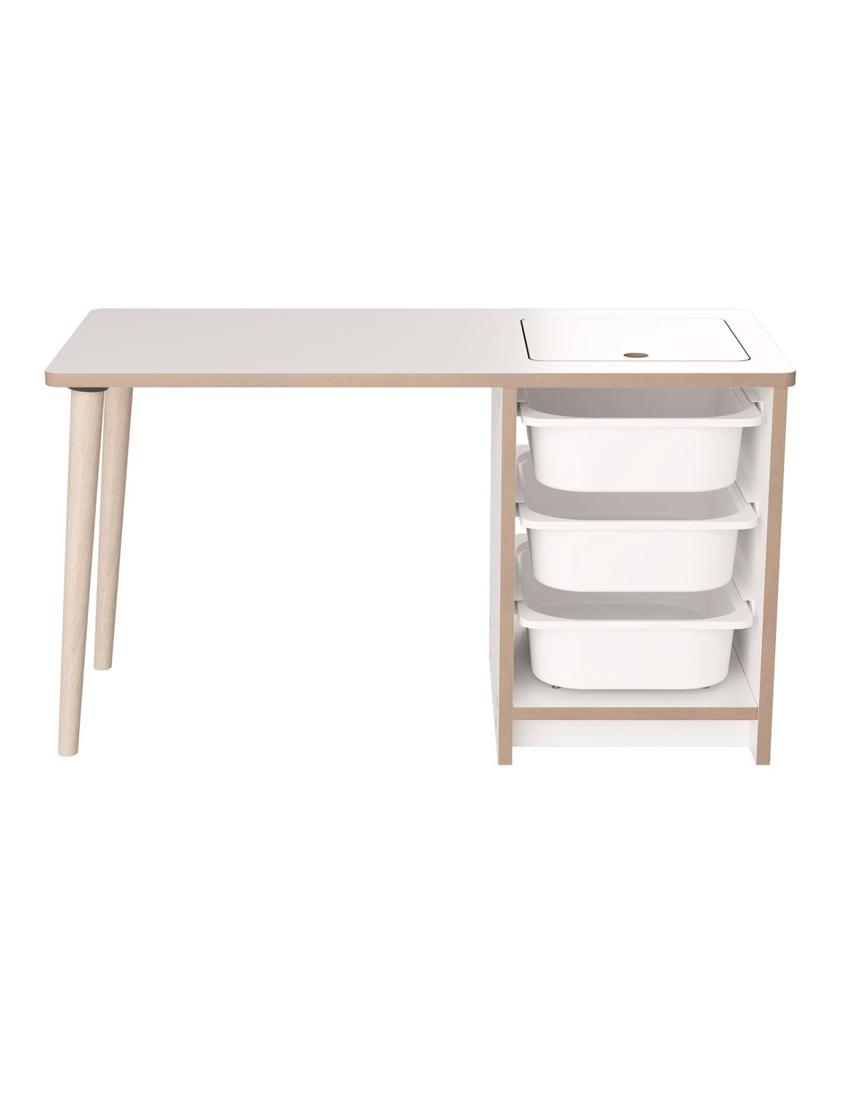 Soho - White – Комплет детска маса - Image 9