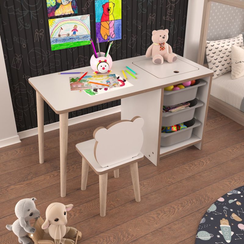 Soho - White, Grey – Канцелариско биро