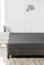 Anthracite – RANFORCE единечен долен чаршав (FR) - Image 2