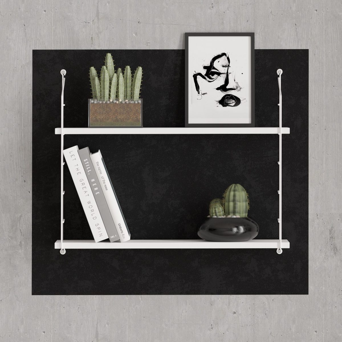 Armoni 2'li - Shiny White – Ѕидна полица - Image 2