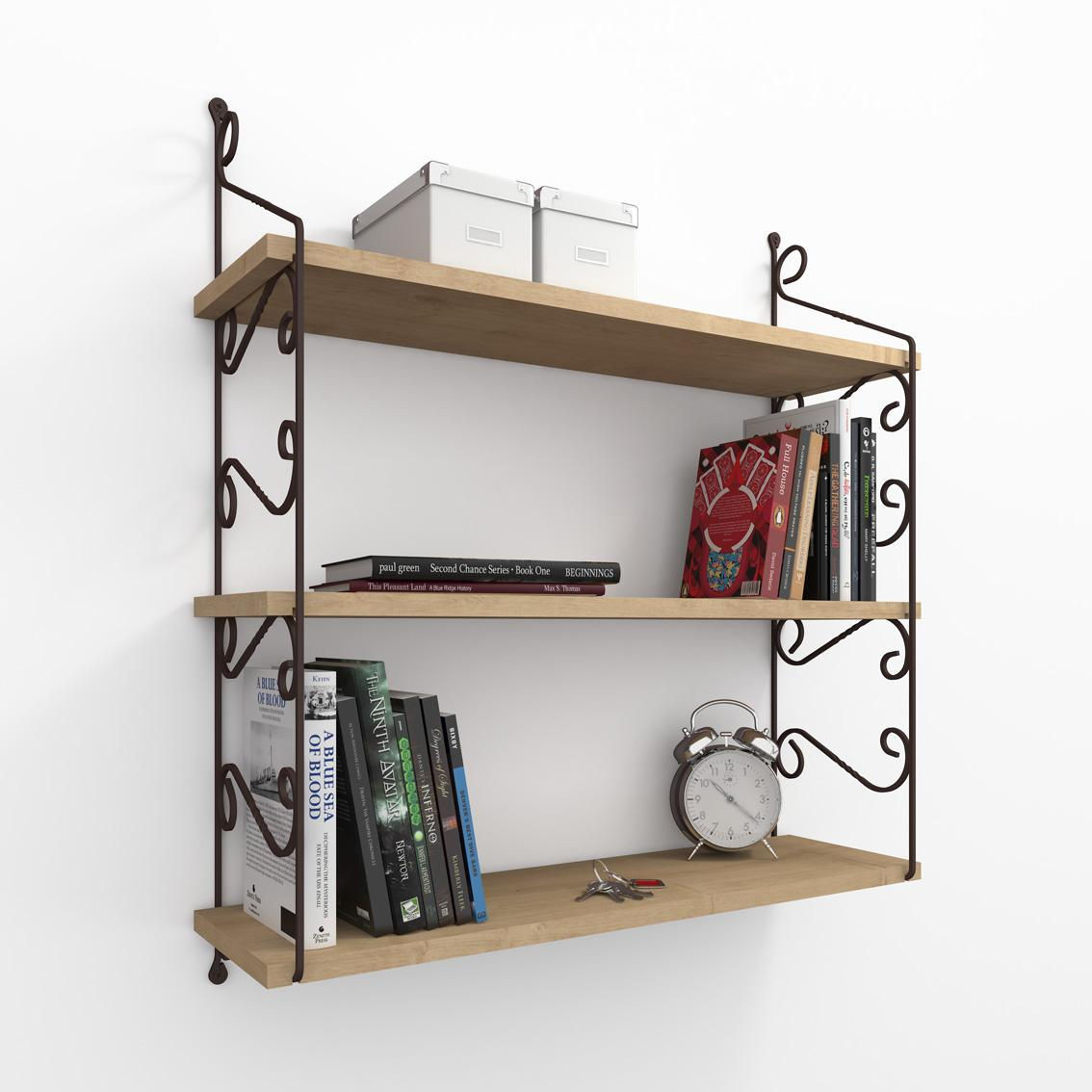 775DCM171120-201.jpg Seramoni 3'lü - Oak – Ѕидна полица - Image 1