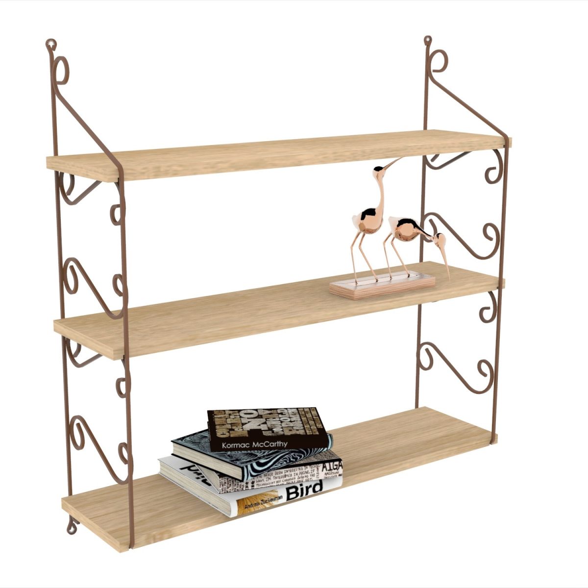 Seramoni 3'lü - Oak – Ѕидна полица - Image 2