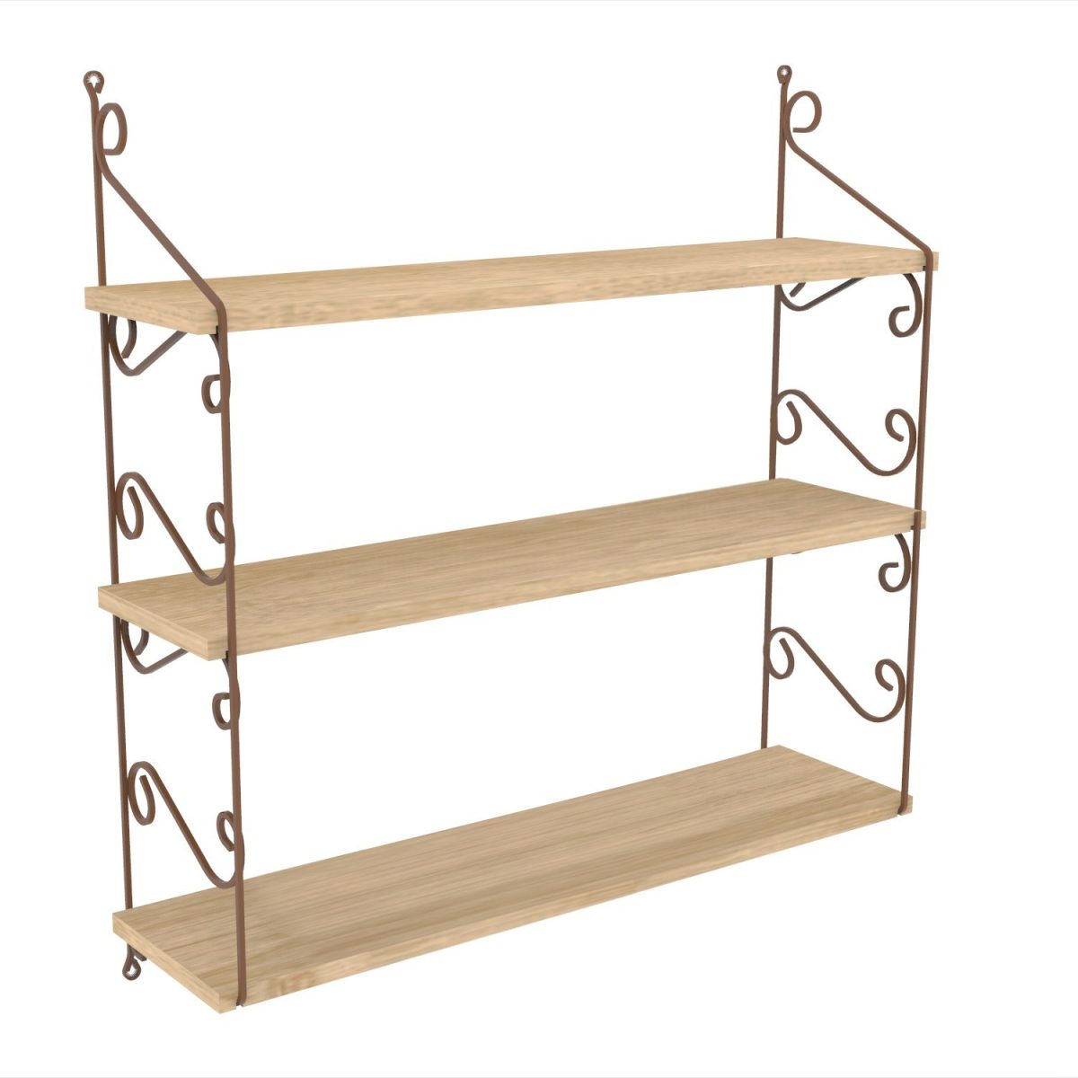 Seramoni 3'lü - Oak – Ѕидна полица - Image 3