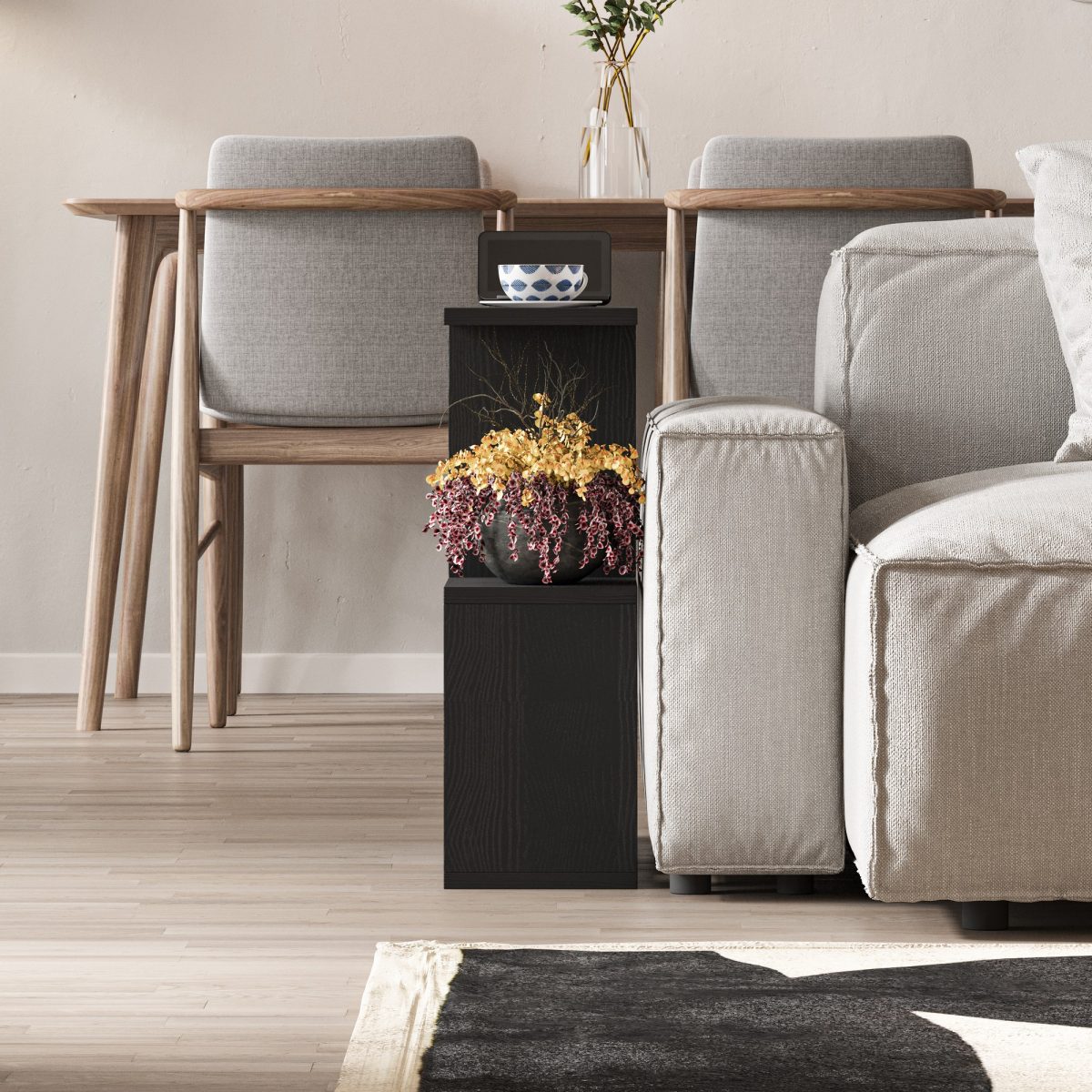 Homemania - Wood Black – Маса за кафе - Image 2