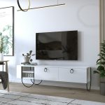 Norfolk Tv Stand - White – ТВ комода