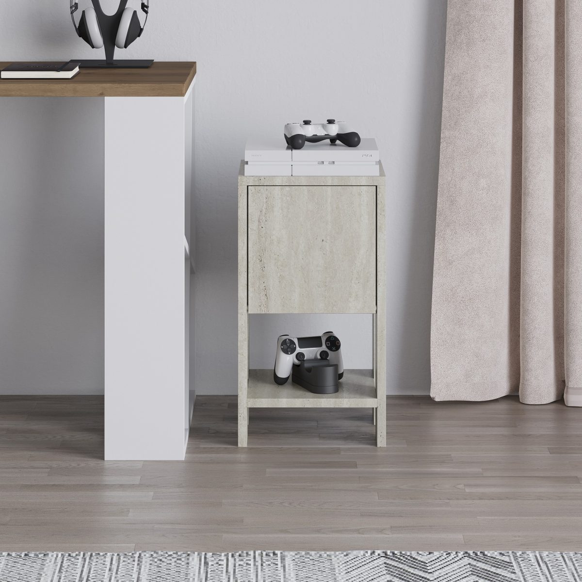 Ema - Travertine – Ноќна масичка - Image 5