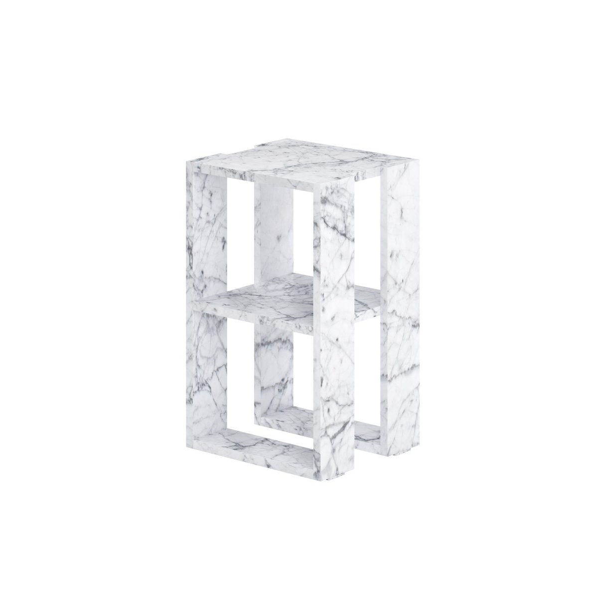 Lonie - Carrara Marble – Ноќна масичка - Image 10
