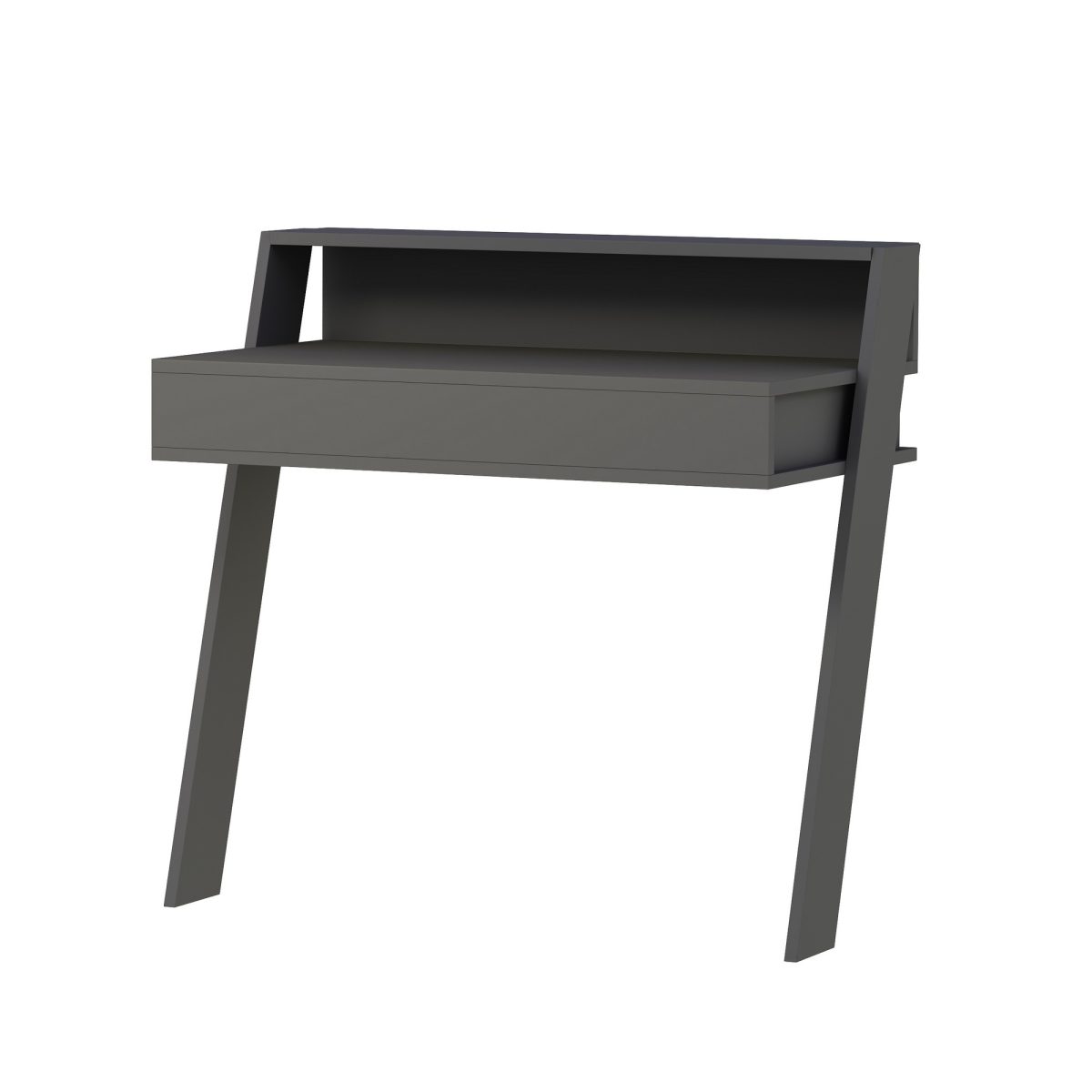 Cowork Working Table - Anthracite – Канцелариско биро - Image 3