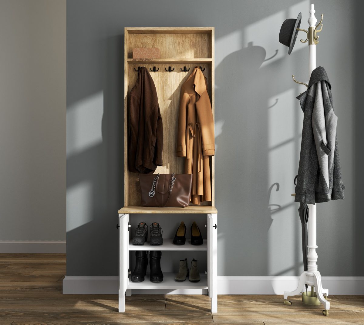FRN-20077 – Гардеробер за претсобје - Image 2