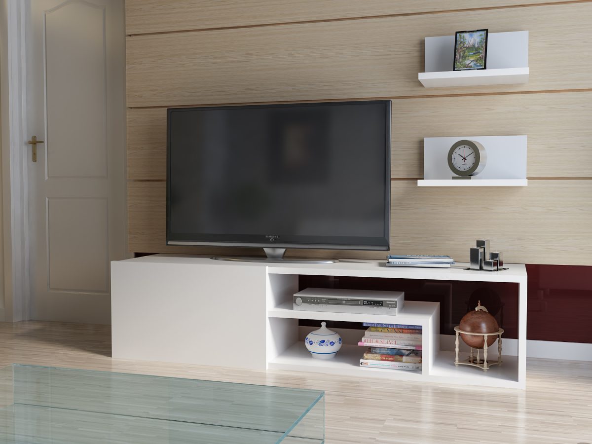 Zeplin - White – ТВ комода - Image 2