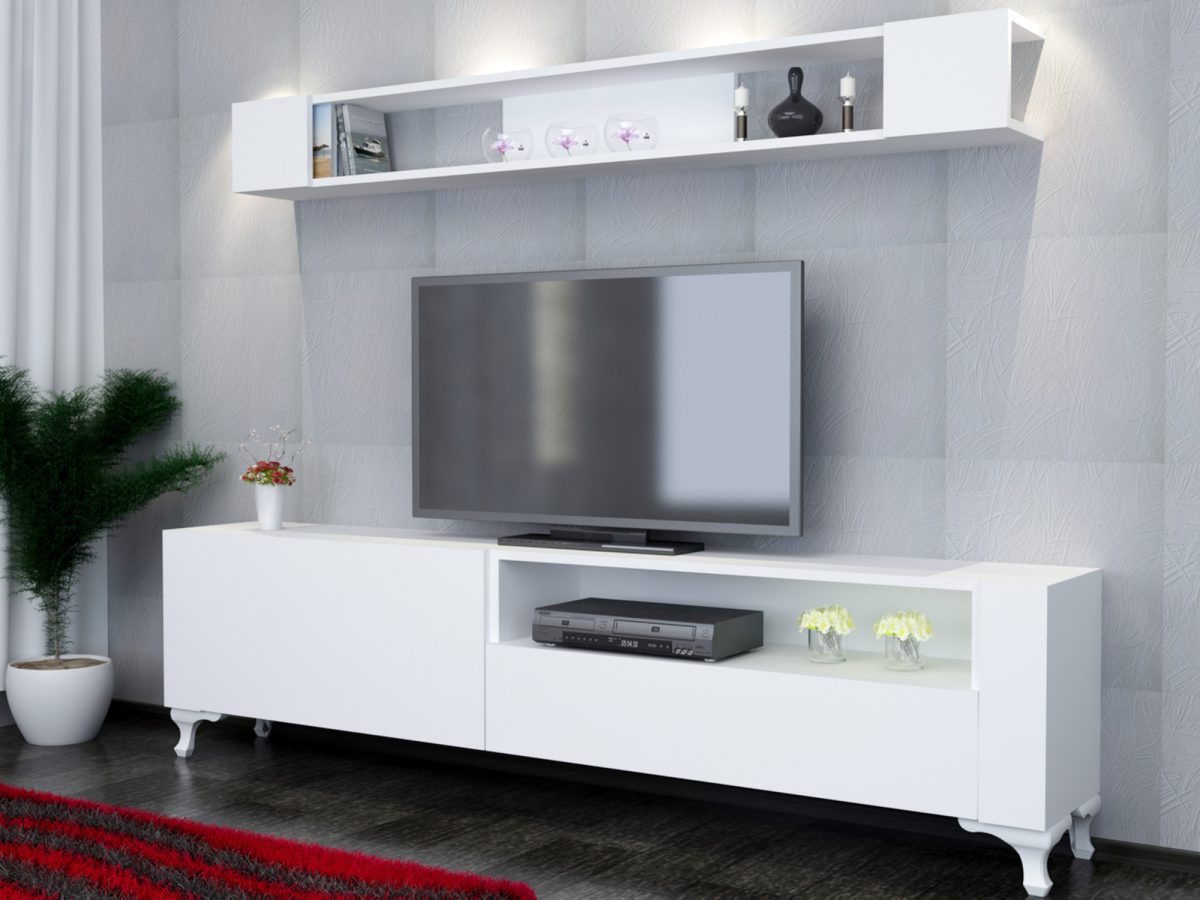 Kar - White – ТВ комода - Image 2