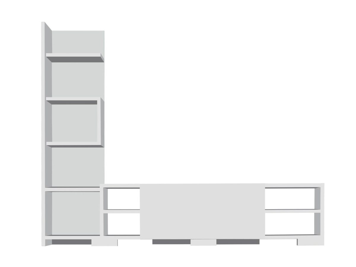 Pera - White – ТВ комода - Image 5