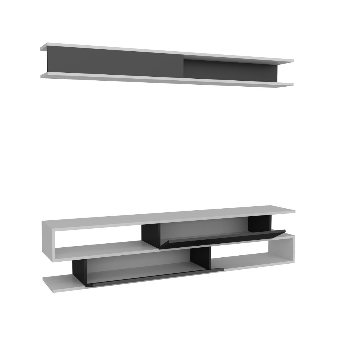 Sims - Black, White – ТВ комода - Image 6