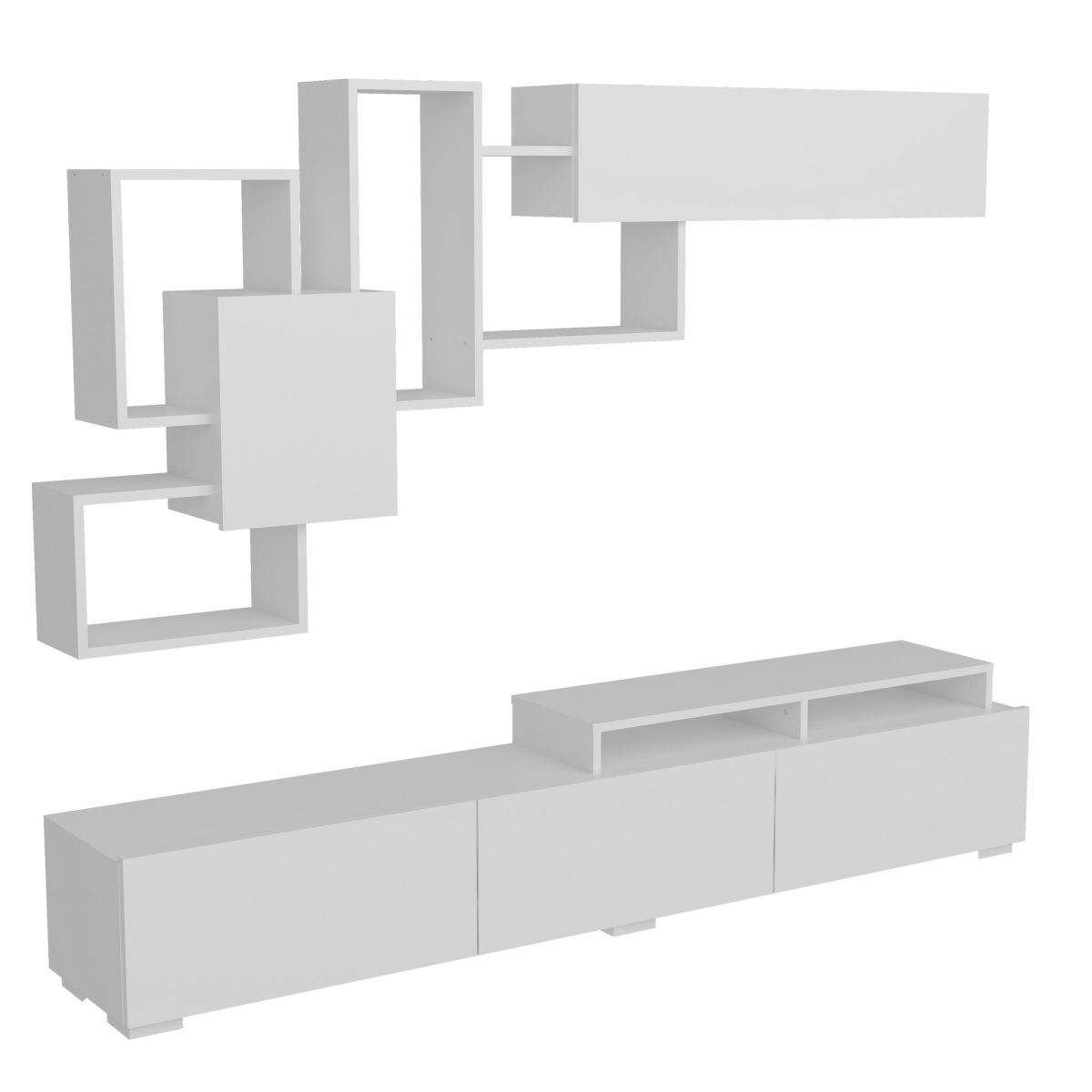 Amor - White – ТВ комода - Image 4