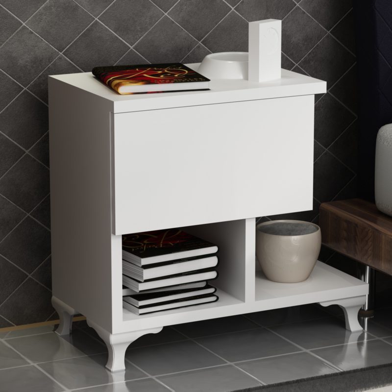 Cast - White – Ноќна масичка