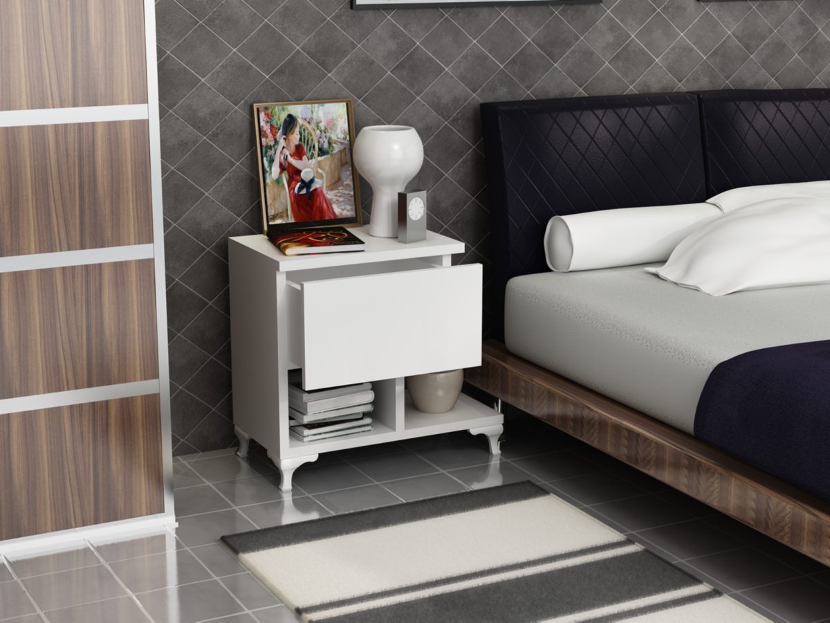 Cast - White – Ноќна масичка - Image 3