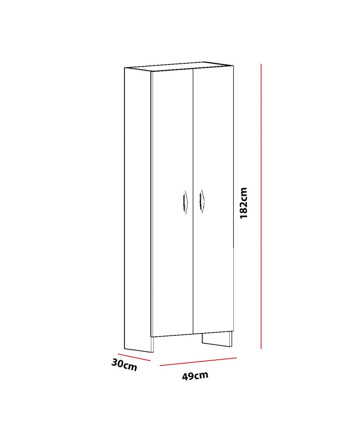 Atlantis - White – Повеќе наменска комода - Image 4