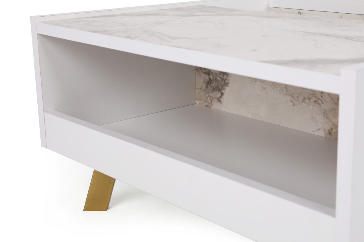 Frida - White – Маса за кафе - Image 5