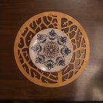 Coral - Honey – Дрвен сет на подлога за маса (4 парчиња) - Image 2