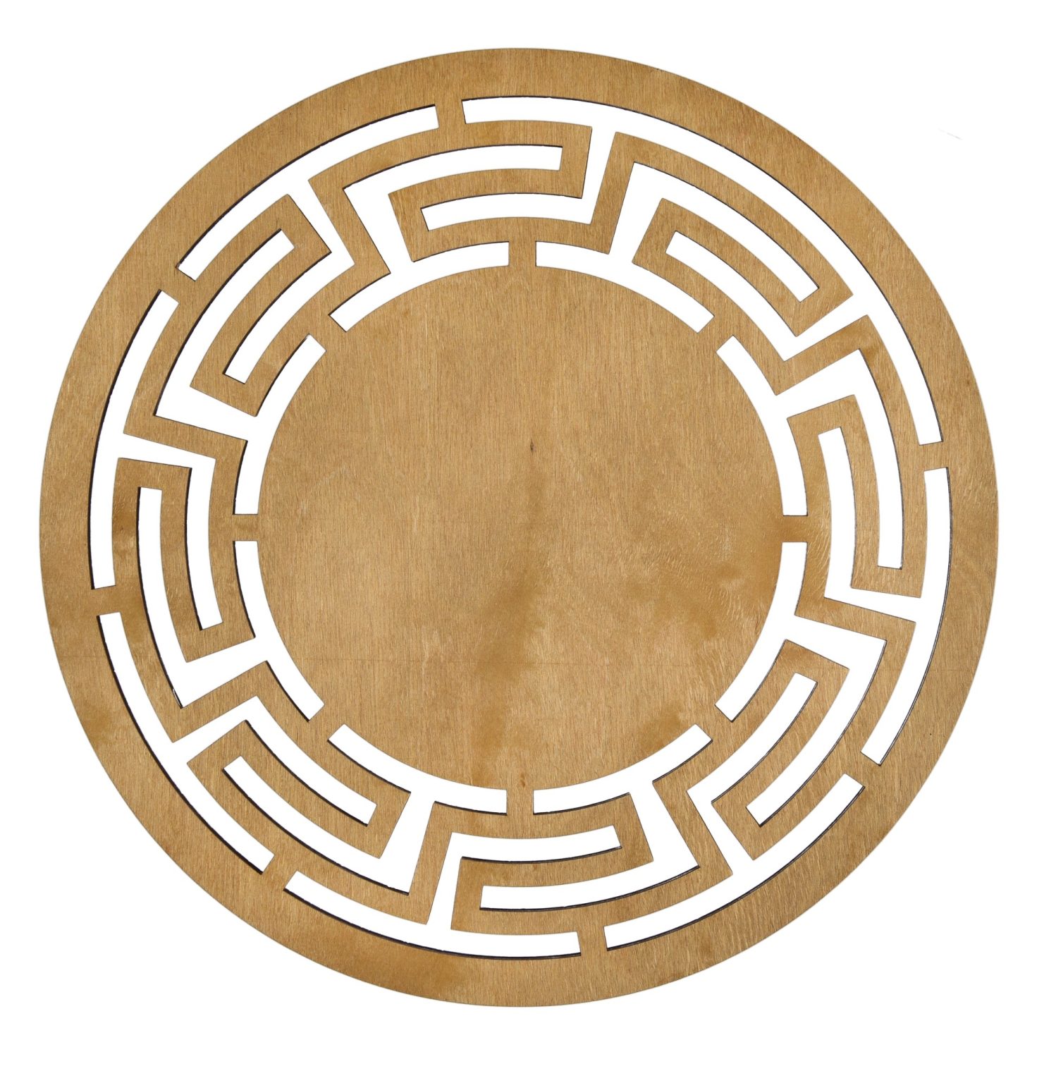 Labyrinth - Honey – Дрвен сет на подлога за маса (4 парчиња) - Image 5