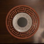 Labyrinth - Rose – Дрвен сет на подлога за маса (4 парчиња) - Image 3