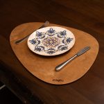 Pear - Walnut – Дрвен сет на подлога за маса (4 парчиња) - Image 2