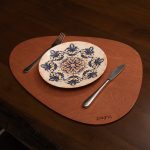 Pear - Rose – Дрвен сет на подлога за маса (4 парчиња) - Image 2