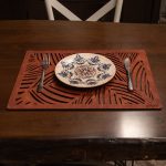 Plane - Rose – Дрвен сет на подлога за маса (4 парчиња) - Image 2