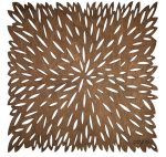 Pointy - Walnut – Дрвен сет на подлога за маса (4 парчиња) - Image 6