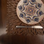 Pointy - Wenge – Дрвен сет на подлога за маса (4 парчиња) - Image 5