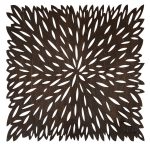 Pointy - Wenge – Дрвен сет на подлога за маса (4 парчиња) - Image 6