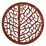 Coral - rose – Дрвен сет на подлога за маса (6 парчиња) - Image 5